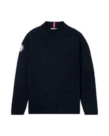Amundsen Roald Roll Neck - Faded Navy Amundsen Roald Roll Neck - Faded Navy