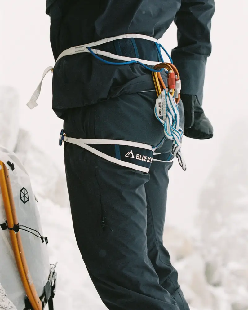 Amundsen Mountain Airy Shell Pants - Anthracite Navy