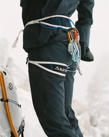 Amundsen Mountain Airy Shell Pants - Anthracite Navy