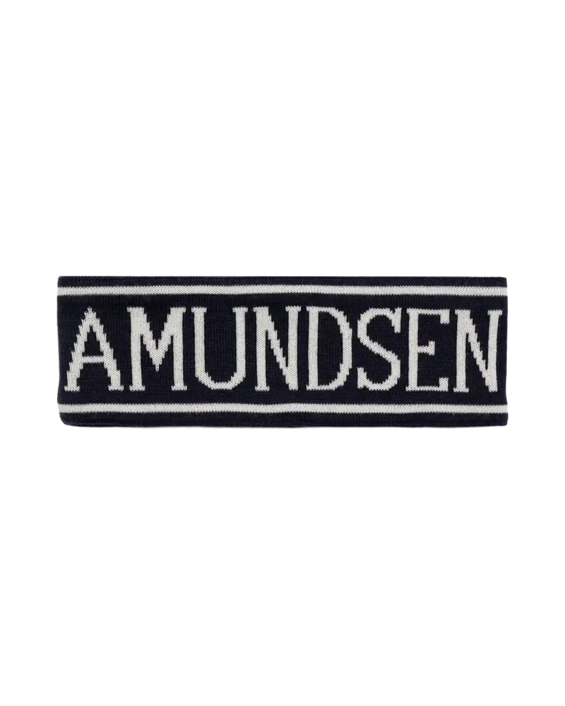 Amundsen Aski Headband - Faded Navy/White