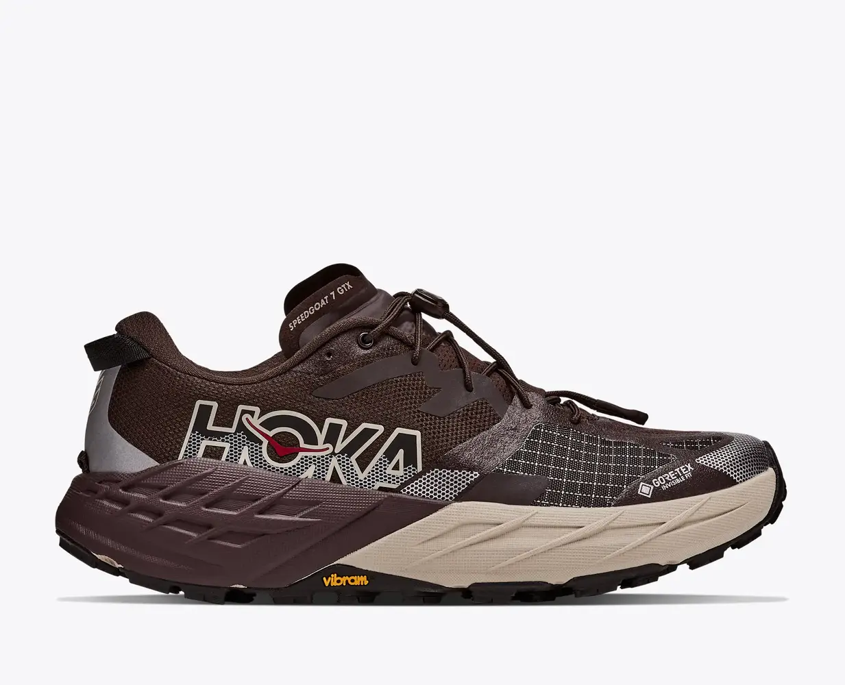 Hoka Speedgoat 7 Gtx - Spiced Chocolate / River Rock Grey