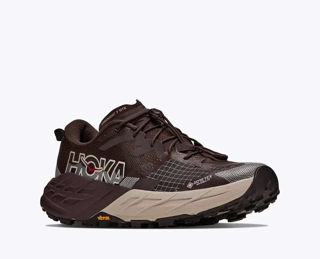 Hoka Speedgoat 7 Gtx - Spiced Chocolate / River Rock Grey