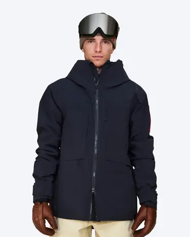 The Mountain Studio Z-5 3L Hybrid Shell Insulated Jacket - Sky Captain-Castle Wall The Mountain Studio Z-5 3L Hybrid Shell Insulated Jacket - Sky Captain-Castle Wall