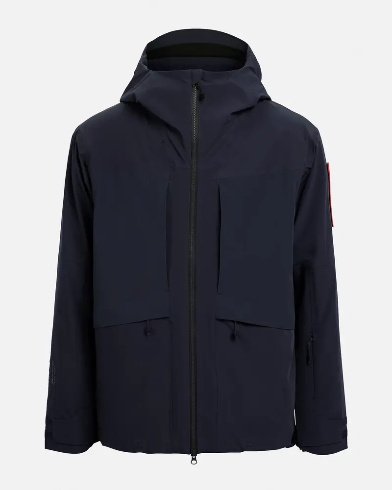 The Mountain Studio Z-5 3L Hybrid Shell Insulated Jacket - Sky Captain-Castle Wall The Mountain Studio Z-5 3L Hybrid Shell Insulated Jacket - Sky Captain-Castle Wall