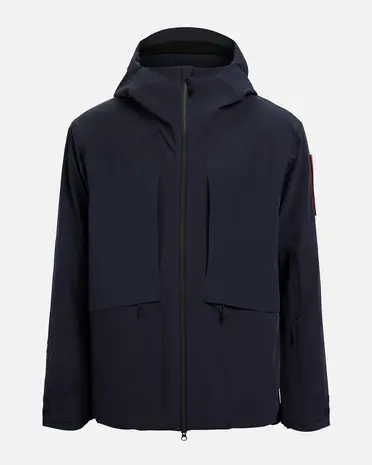 The Mountain Studio Z-5 3L Hybrid Shell Insulated Jacket - Sky Captain-Castle Wall The Mountain Studio Z-5 3L Hybrid Shell Insulated Jacket - Sky Captain-Castle Wall