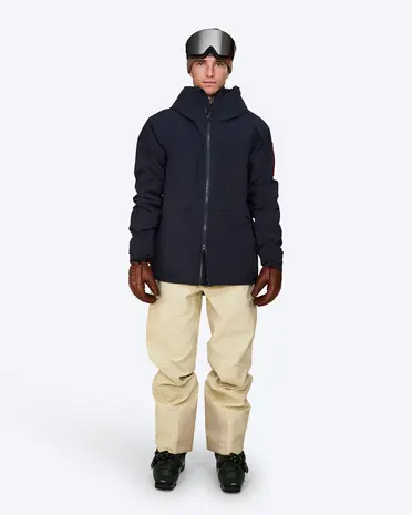 The Mountain Studio Z-5 3L Hybrid Shell Insulated Jacket - Sky Captain-Castle Wall The Mountain Studio Z-5 3L Hybrid Shell Insulated Jacket - Sky Captain-Castle Wall