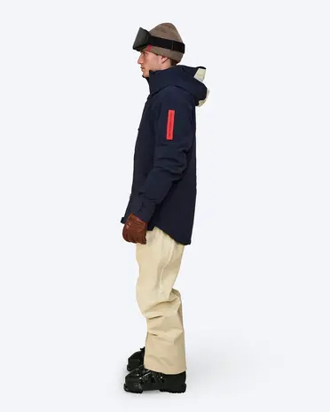 The Mountain Studio Z-5 3L Hybrid Shell Insulated Jacket - Sky Captain-Castle Wall The Mountain Studio Z-5 3L Hybrid Shell Insulated Jacket - Sky Captain-Castle Wall