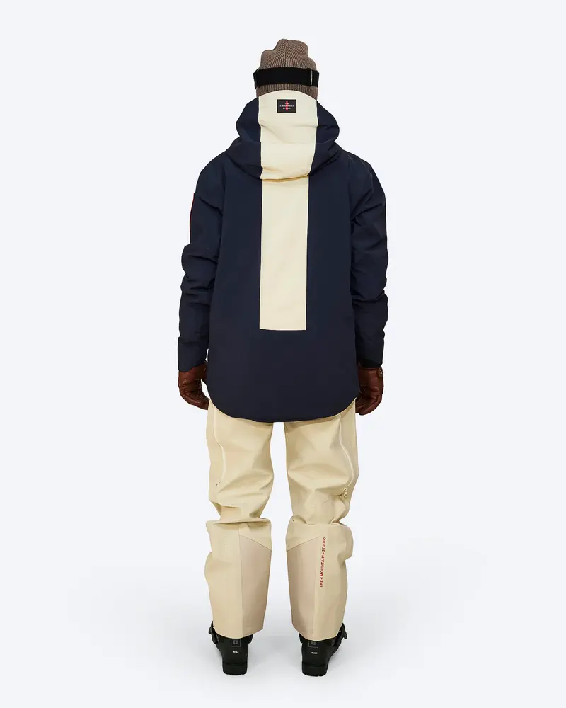 The Mountain Studio Z-5 3L Hybrid Shell Insulated Jacket - Sky Captain-Castle Wall The Mountain Studio Z-5 3L Hybrid Shell Insulated Jacket - Sky Captain-Castle Wall