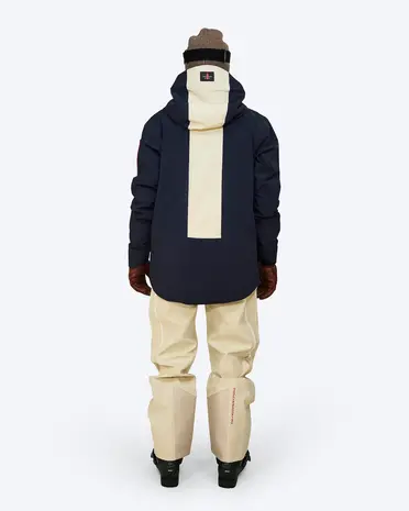 The Mountain Studio Z-5 3L Hybrid Shell Insulated Jacket - Sky Captain-Castle Wall The Mountain Studio Z-5 3L Hybrid Shell Insulated Jacket - Sky Captain-Castle Wall