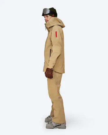 The Mountain Studio Z-4 3L Rugged Ripstop Shell Jacket - Kelp