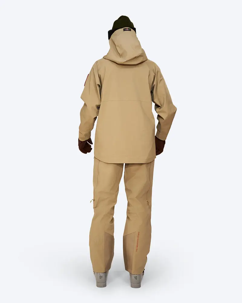 The Mountain Studio Z-4 3L Rugged Ripstop Shell Jacket - Kelp