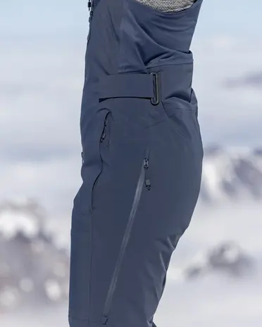 The Mountain Studio Y-8 W 3L Hybrid Shell Bib Pants - Sky Captain