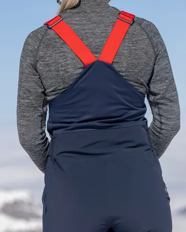 The Mountain Studio Y-8 W 3L Hybrid Shell Bib Pants - Sky Captain