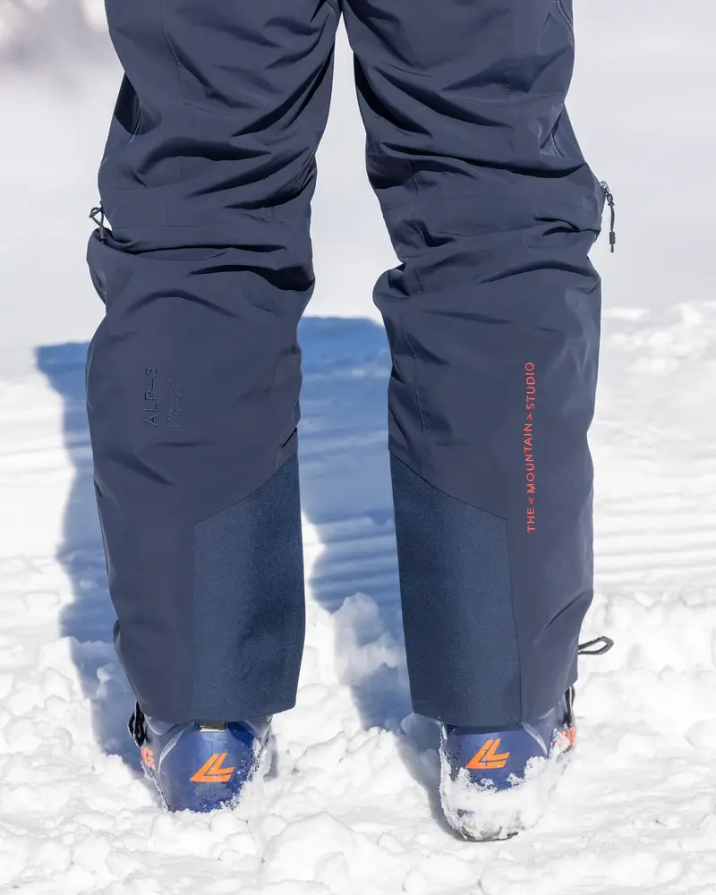 The Mountain Studio Y-5 3L Hybrid Shell Bib Pant - Sky Captain