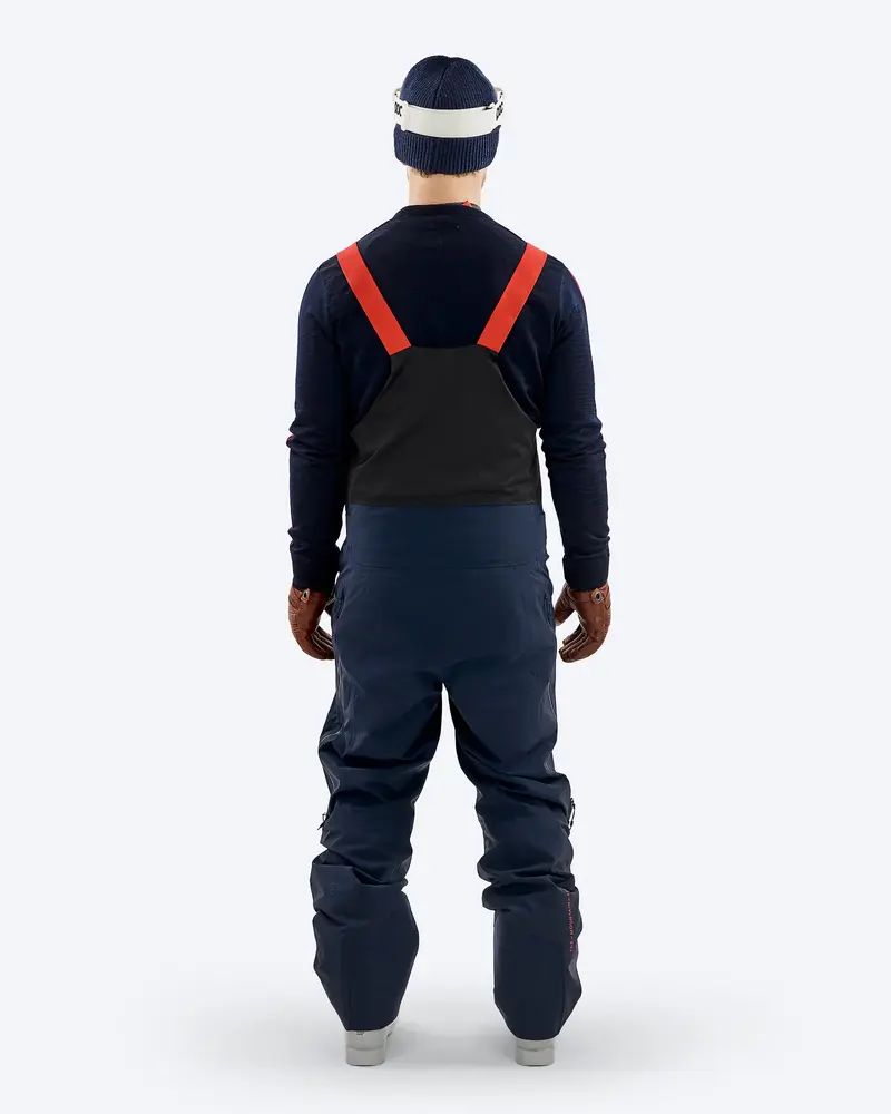 The Mountain Studio Y-5 3L Hybrid Shell Bib Pant - Sky Captain