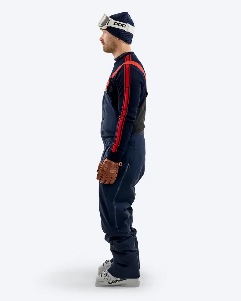 The Mountain Studio Y-5 3L Hybrid Shell Bib Pant - Sky Captain