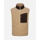 The Mountain Studio V-5 C Soft Wool Pile Cord Vest - Kelp The Mountain Studio V-5 C Soft Wool Pile Cord Vest - Kelp