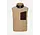 V-5 C Soft Wool Pile Cord Vest - Kelp