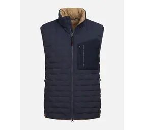 The Mountain Studio V-1 Rl Reversible Light Down Vest - Sky Captain-Kelp The Mountain Studio V-1 Rl Reversible Light Down Vest - Sky Captain-Kelp