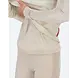 The Mountain Studio U-11 W Heavy Merino Rib Top - Almond Milk