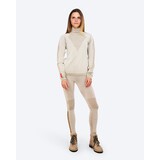 The Mountain Studio U-11 W Heavy Merino Rib Top - Almond Milk