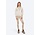 U-11 W Heavy Merino Rib Top - Almond Milk