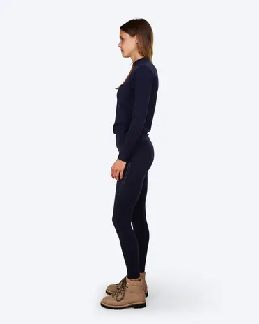 The Mountain Studio U-10 W Seamless Merino Base Pants - Sky Captain