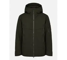 The Mountain Studio S-8 Alp-3 Stretch 3L Insulated Jacket - Peat The Mountain Studio S-8 Alp-3 Stretch 3L Insulated Jacket - Peat