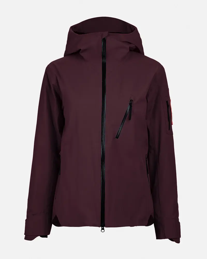 The Mountain Studio S-5 W Alp-3 3L Stretch Insulated Jacket - Fudge