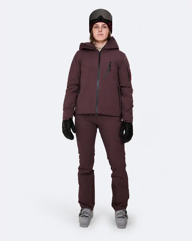 The Mountain Studio S-5 W Alp-3 3L Stretch Insulated Jacket - Fudge