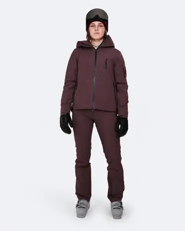 The Mountain Studio S-5 W Alp-3 3L Stretch Insulated Jacket - Fudge