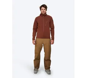The Mountain Studio M-7 Tech Fleece Hood - Smoked Paprika The Mountain Studio M-7 Tech Fleece Hood - Smoked Paprika