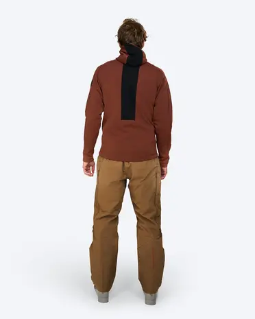 The Mountain Studio M-7 Tech Fleece Hood - Smoked Paprika