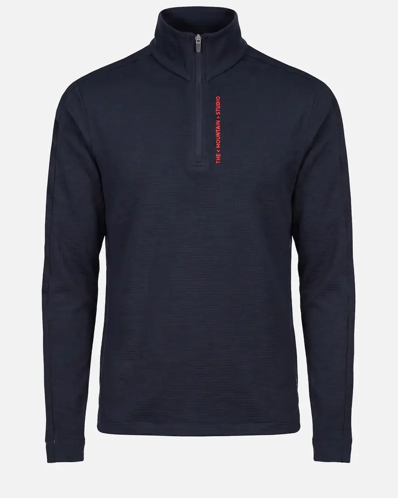 The Mountain Studio M-6 Light Tech Fleece Half Zip - Sky Captain