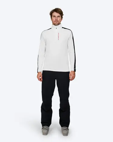 The Mountain Studio M-6 Light Tech Fleece Half Zip - White Alyssum