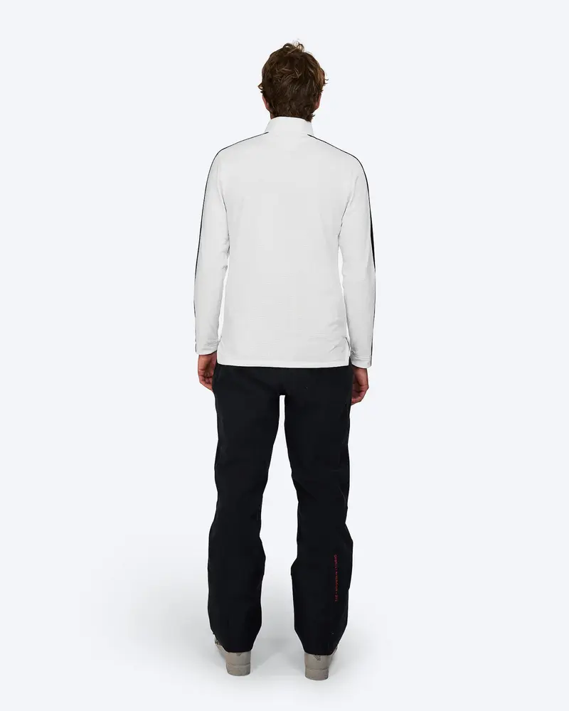 The Mountain Studio M-6 Light Tech Fleece Half Zip - White Alyssum