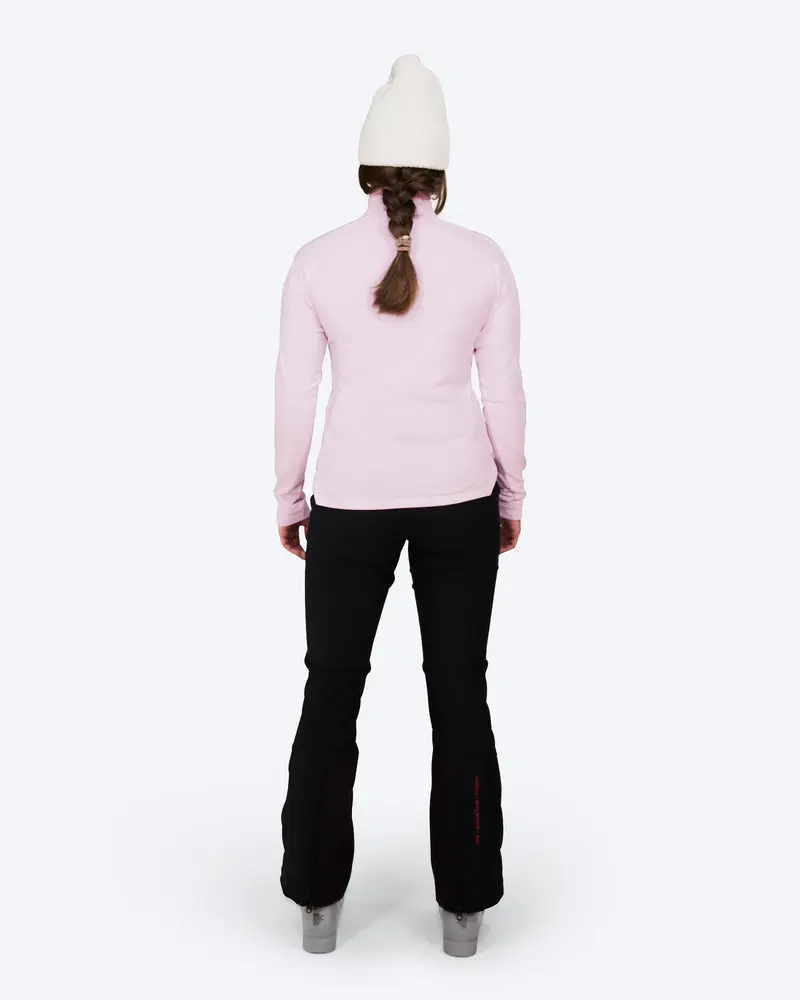 The Mountain Studio M-3 W Light Tech Fleece Half Zip - Lilac Snow