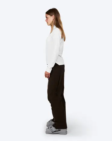 The Mountain Studio M-3 W Light Tech Fleece Half Zip - White Alyssum
