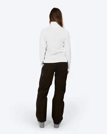 The Mountain Studio M-3 W Light Tech Fleece Half Zip - White Alyssum