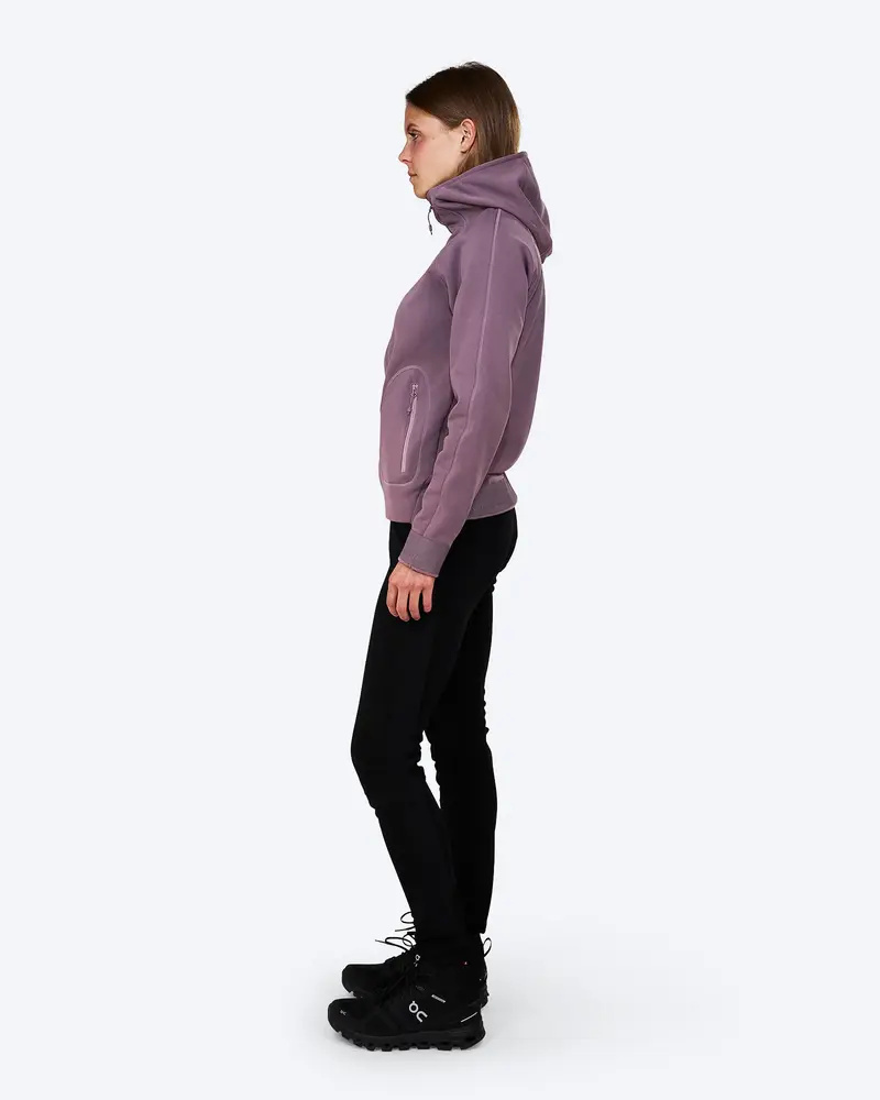 The Mountain Studio M-2 W Tech Fleece Hood - Ephemera