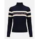 The Mountain Studio K-8 W Retro Merino Ski Sweater - Sky Captain