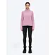 The Mountain Studio K-16 W Rib Lambswool Ski Sweater - Lilac Snow