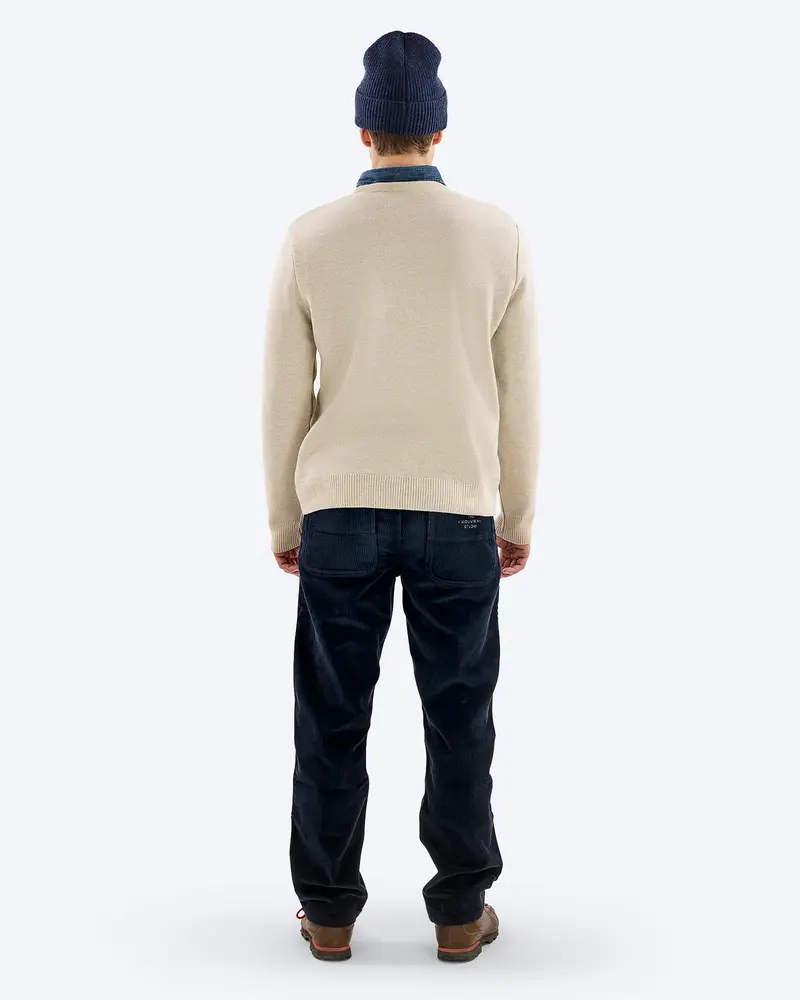 The Mountain Studio J-3 C Mountain Workwear Cord Trousers - Sky Captain