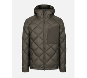 The Mountain Studio D-7 Ul Ultralight Pertex Down Hood Jacket - Peat The Mountain Studio D-7 Ul Ultralight Pertex Down Hood Jacket - Peat