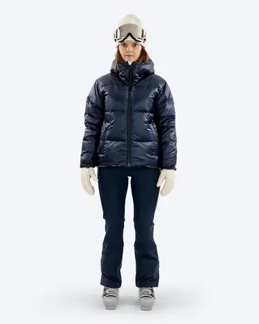The Mountain Studio D-5 W Pertex Reversible Tecno Down Jacket - Sky Captain-Castle Wall The Mountain Studio D-5 W Pertex Reversible Tecno Down Jacket - Sky Captain-Castle Wall