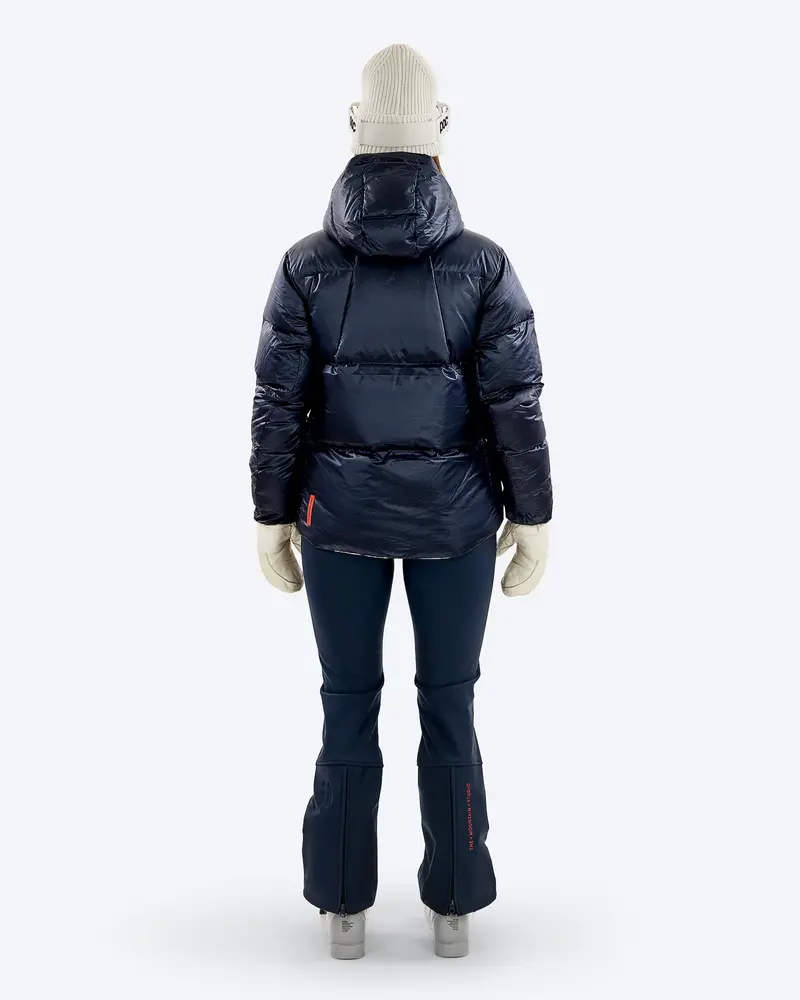 The Mountain Studio D-5 W Pertex Reversible Tecno Down Jacket - Sky Captain-Castle Wall The Mountain Studio D-5 W Pertex Reversible Tecno Down Jacket - Sky Captain-Castle Wall