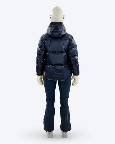 The Mountain Studio D-5 W Pertex Reversible Tecno Down Jacket - Sky Captain-Castle Wall The Mountain Studio D-5 W Pertex Reversible Tecno Down Jacket - Sky Captain-Castle Wall
