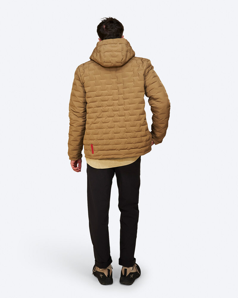 The Mountain Studio D-3 Rl Reversible Light Down Jacket - Otter- Delicioso Brown The Mountain Studio D-3 Rl Reversible Light Down Jacket - Otter- Delicioso Brown
