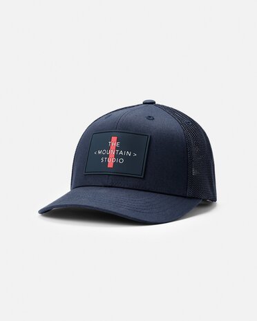 The Mountain Studio C-7 Mesh Cross Logo Cap - Eclipse