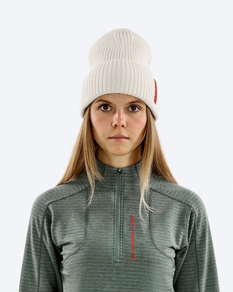 The Mountain Studio C-12 Are Beanie - Almond Milk